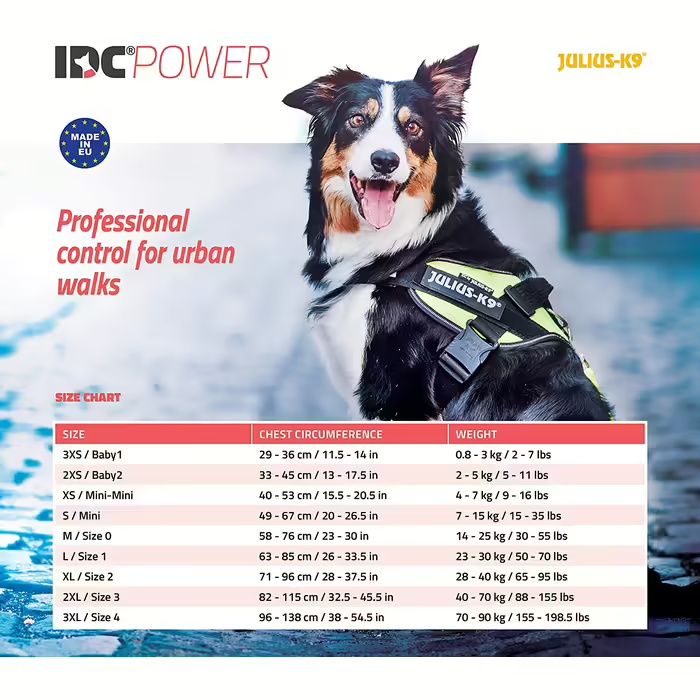 Шлея Julius-K9 IDC Powerharness L/1