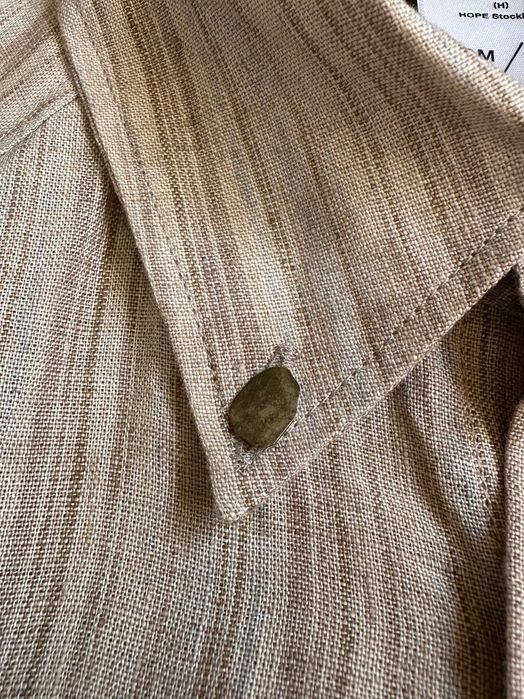 Hope Pinch Dress sukienka tunika koszula lniana unisex linen paski len