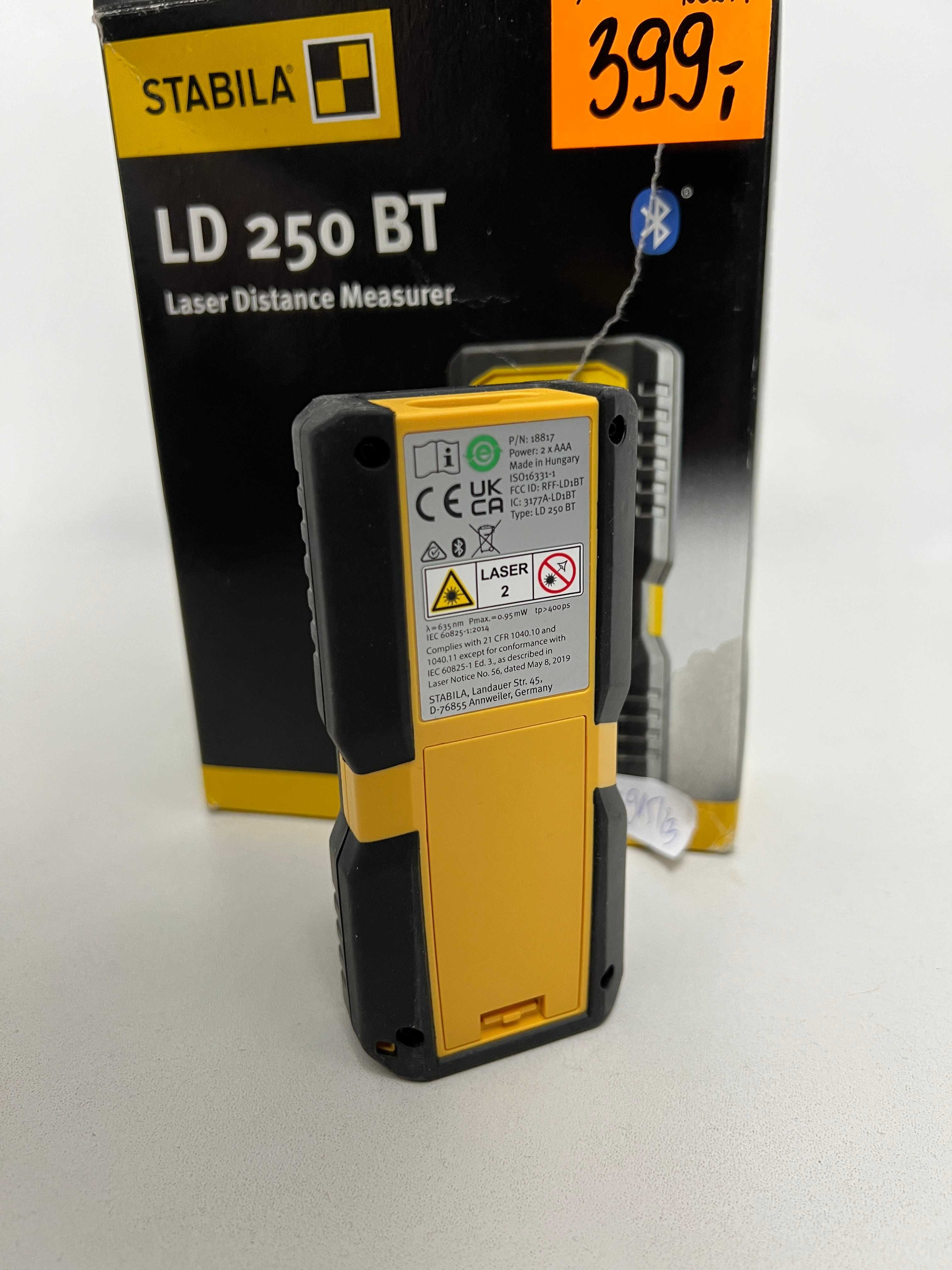 Dalmierz Laserowy Stabila LD250BT 1-60m * Komis Madej