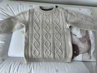 sweter H&M r. 86 idealny na sesje zdjęciowe