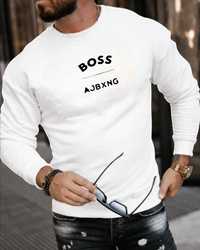 Męska bluza bez kaptura Hugo Boss