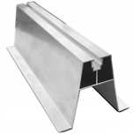Mostek trapezowy uchwyt aluminiowy z uszczelką 330/70mm