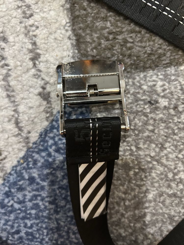 Pasek off-white ( oryginalny )