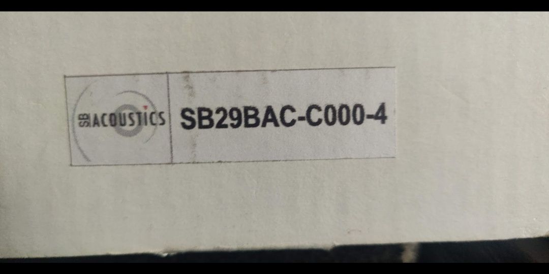 Głośnik SB Acoustics SB29BAC-C000-4 Beryllium
