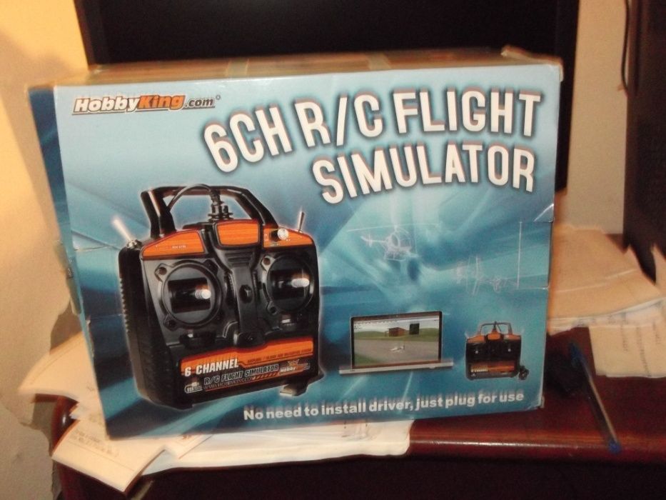 Vendo simulador para aeromodelismo