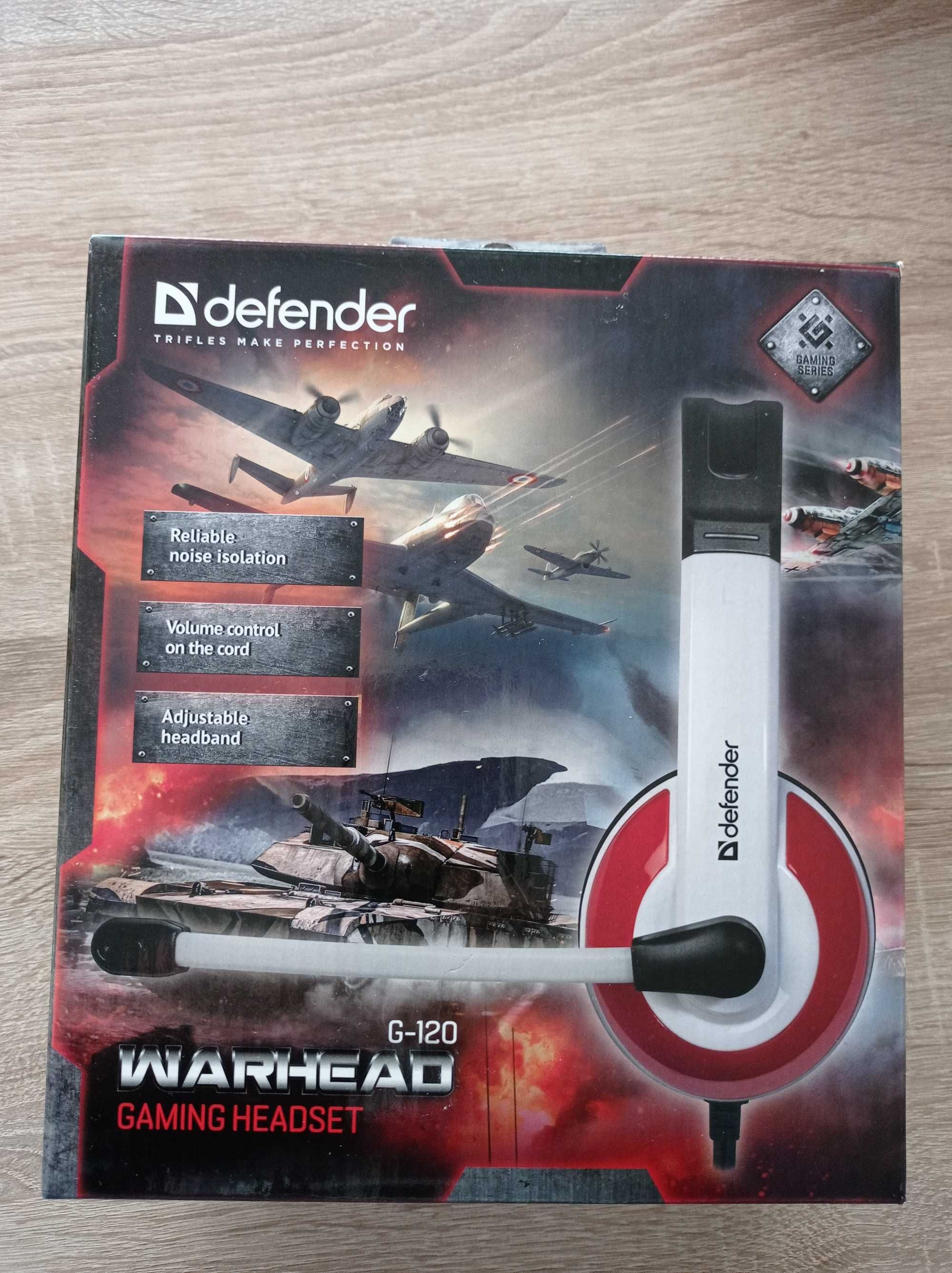 Defender WARHEAD G-120 Gaming - słuchawki z mikrofonem