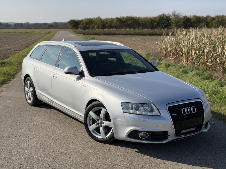 Audi A6 C6 3.0Tdi Quattro Lift S line 2011 Hak,Klima,Automat,Alcantara