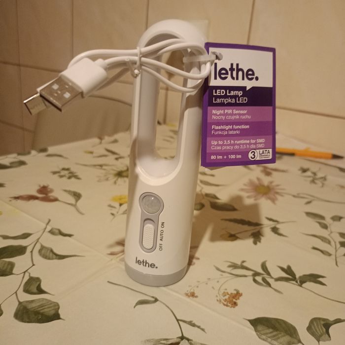 Nowa lampka nocna lethe. Lampka Led.