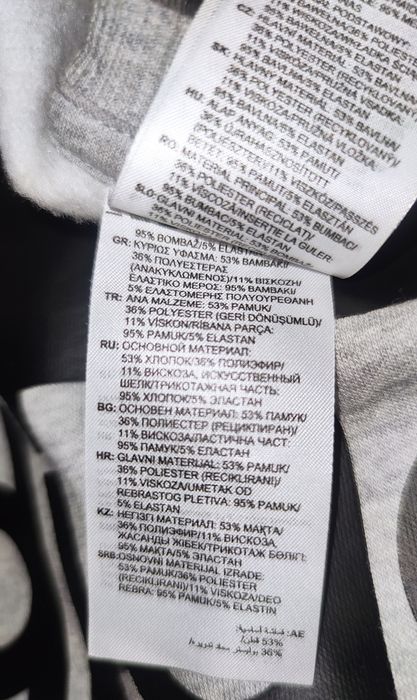 Свитшот Adidas Essentials Big Logo р  S З нюансом