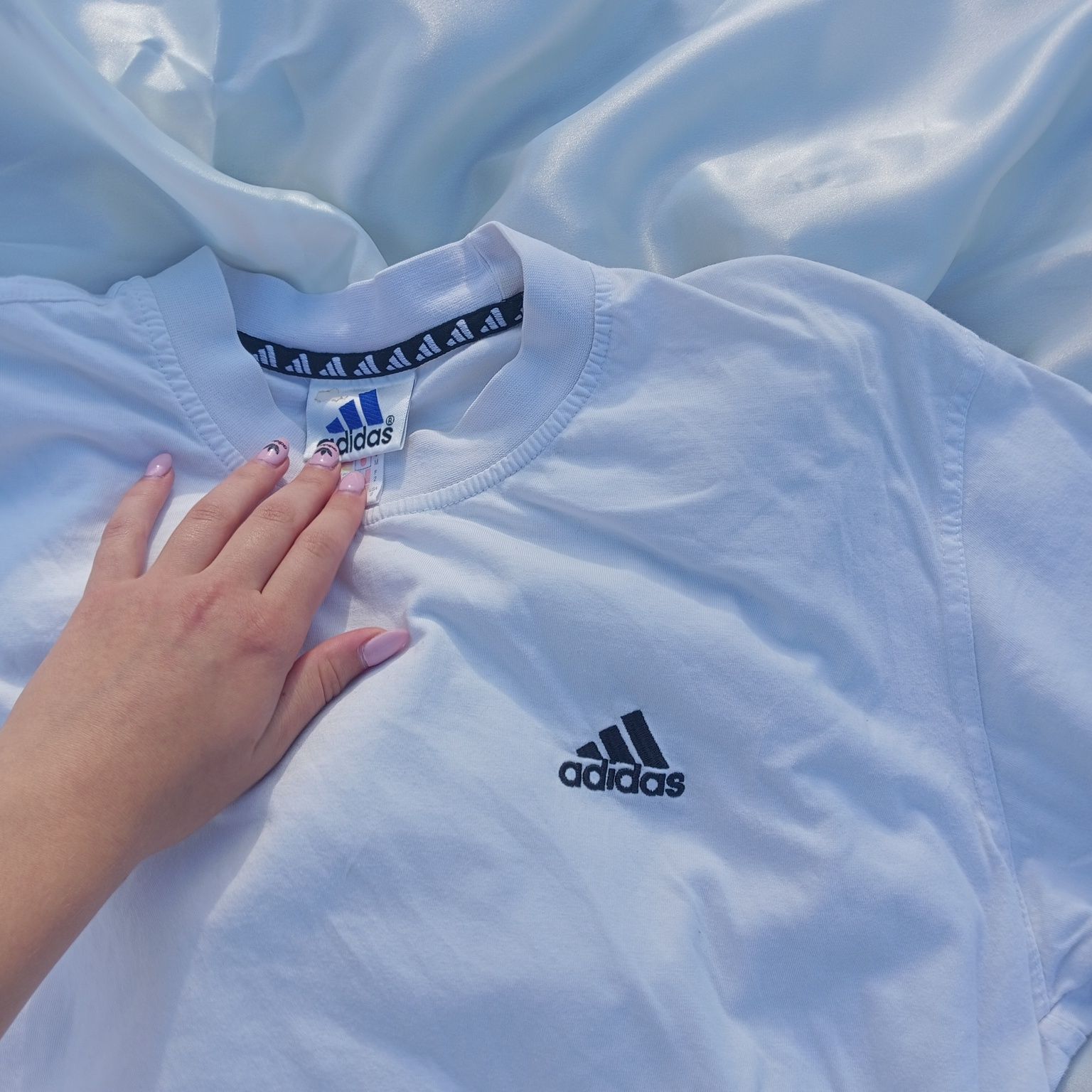Футболка Adidas базова біла