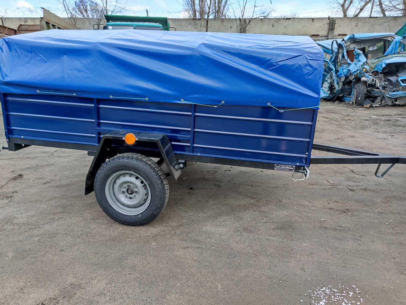 Новий причіп 2500х1300х500(модель причепа Дніпро-251)