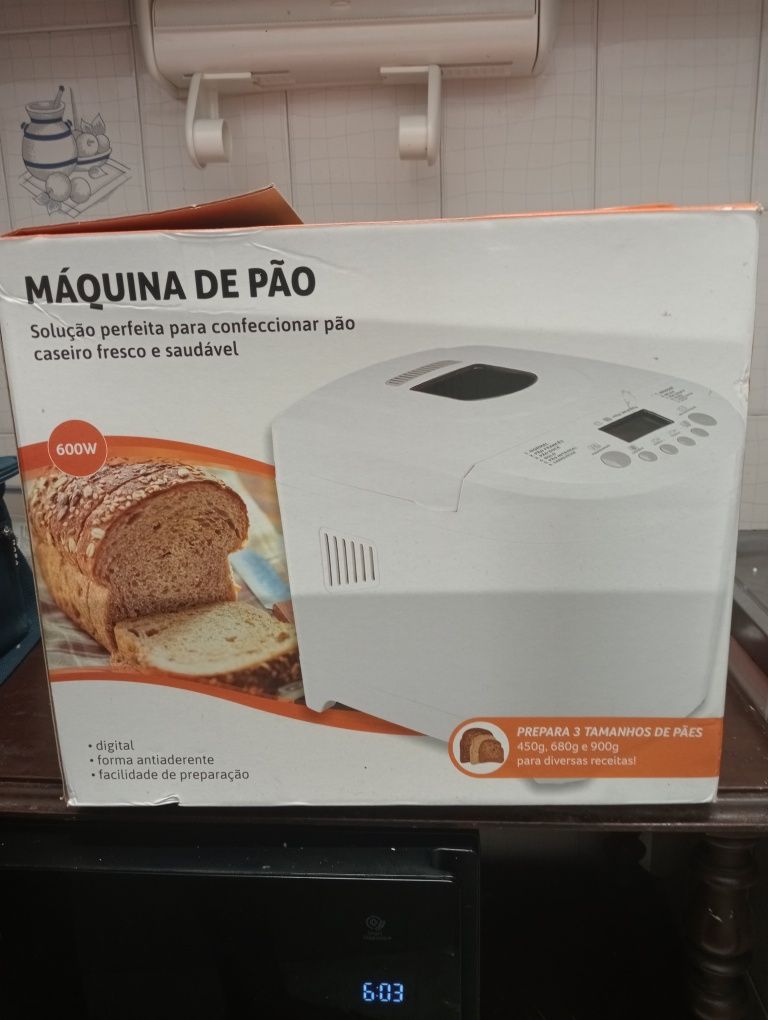 Máquina de fazer pão