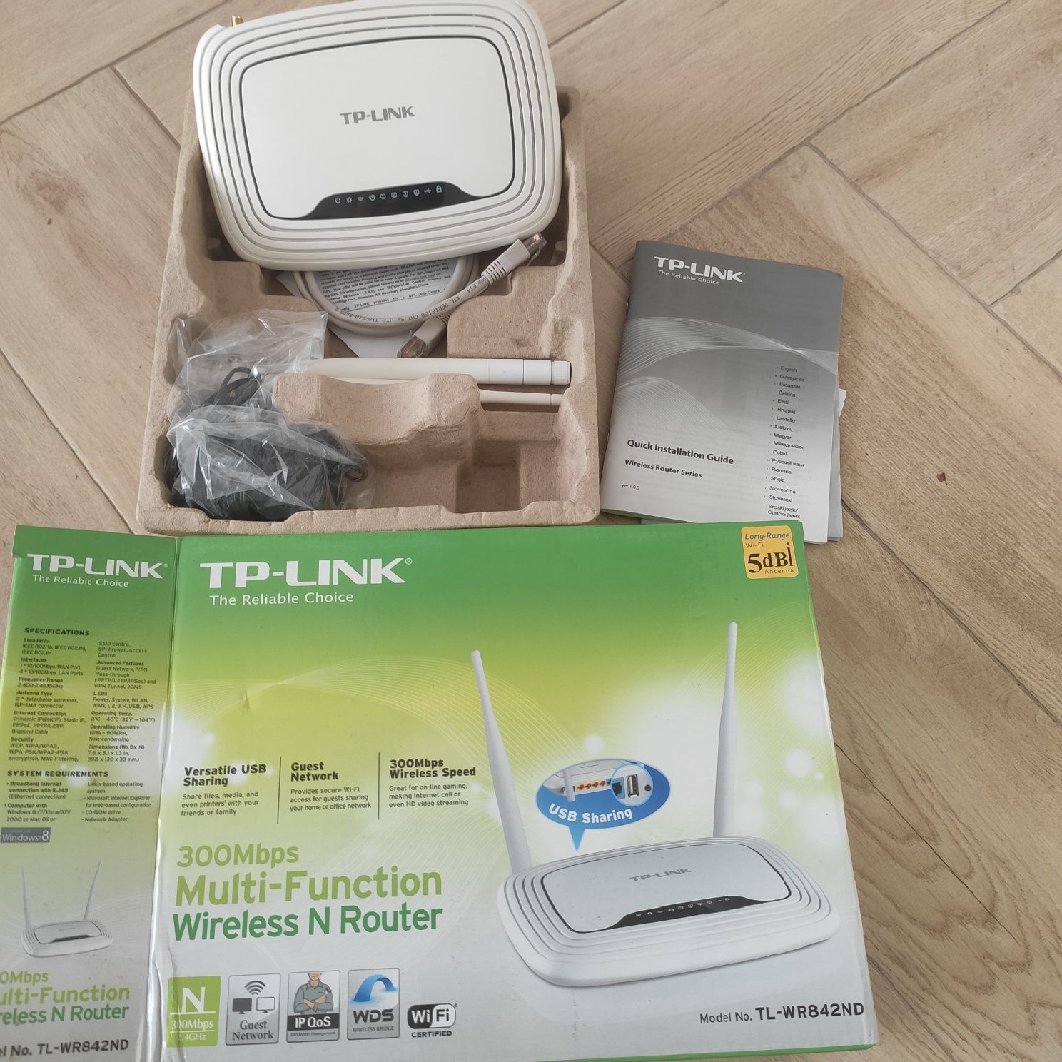 Router wifi TP-Link TL-WR842ND