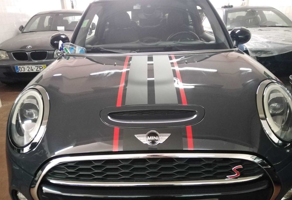 Faixas de Vinil Decorativas para Capô Mini Cooper