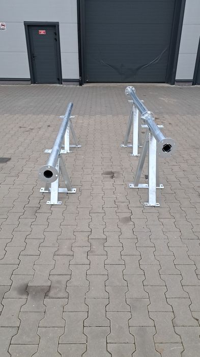 Maszt, słup,  uchwyty do elektrowni wiatrowej