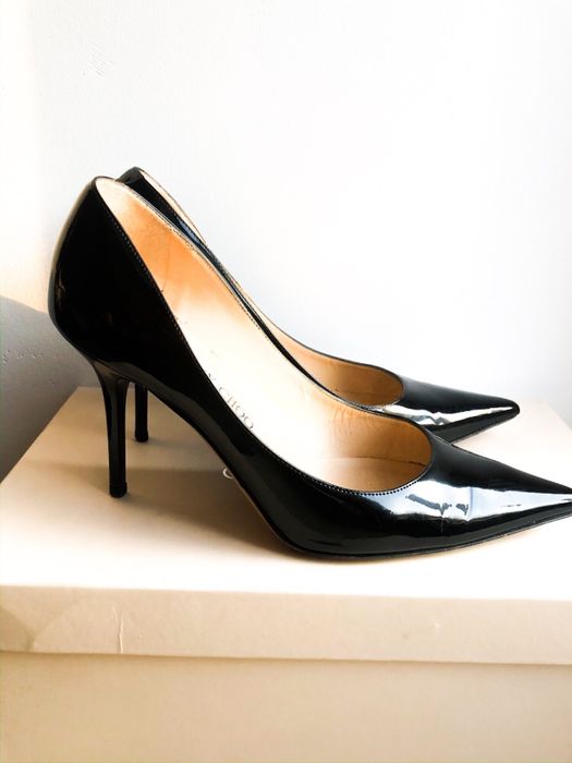 Szpilki lakierowane Jimmy Choo Agnes 80 r 35,5