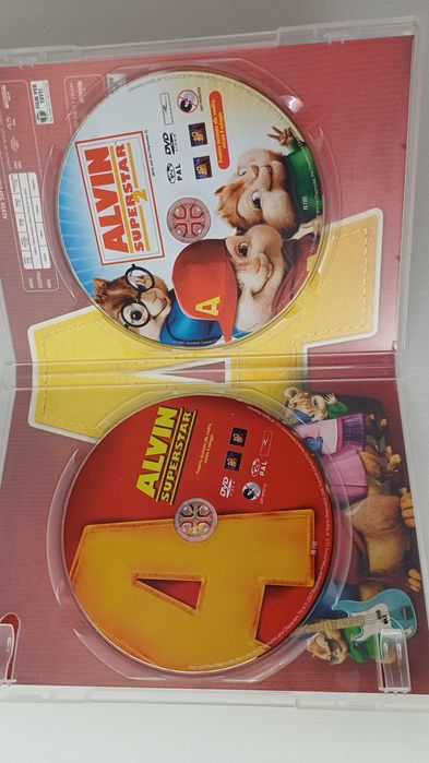 DVD Alvin Superstar cz. 1 i 2, IT GB bez polskiego