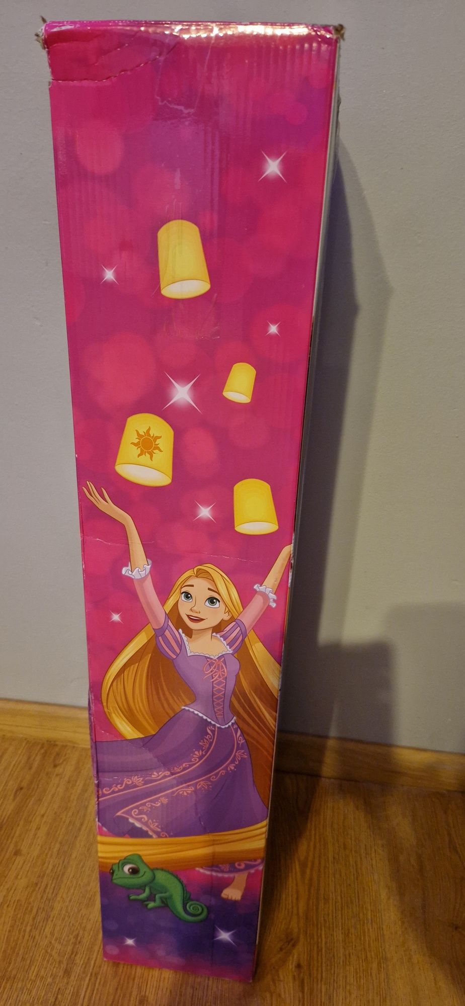 Duża lalka Roszpunka,Rapunzel - 80cm,Disney Zaplątani
