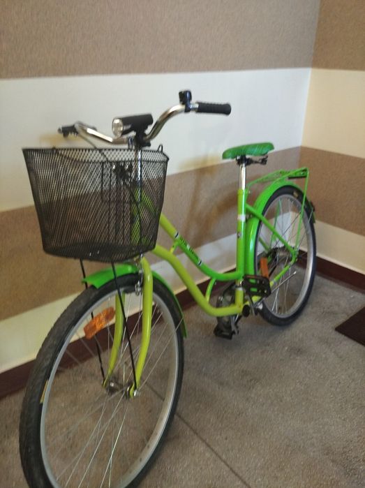 Rower damka 26 z koszykiem