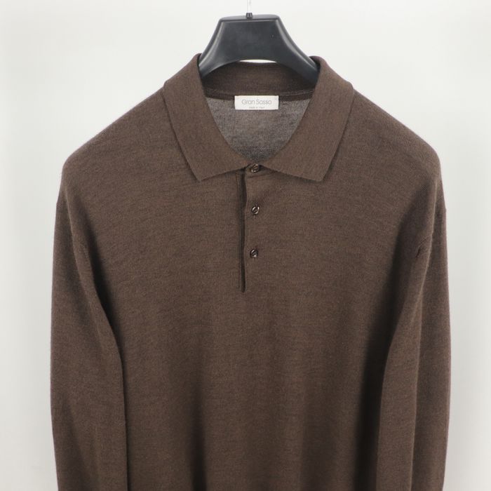 Чоловічий Вовняний Светр GRAN SASSO Brown