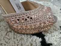 Nine west 38 nowe rozowe złoto ccc nisa sy015 1nw