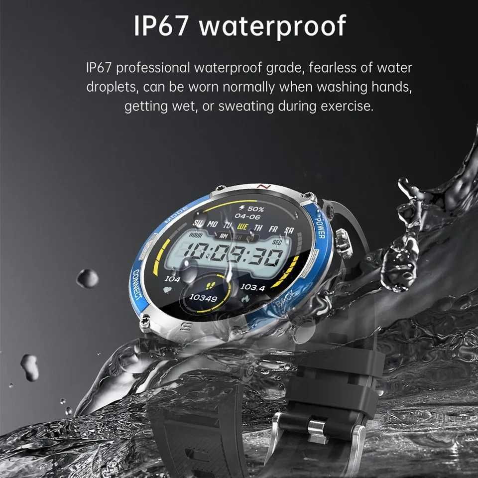 Smartwatch Colmi X11 duży 1,52 ekran rozmowy menu PL.