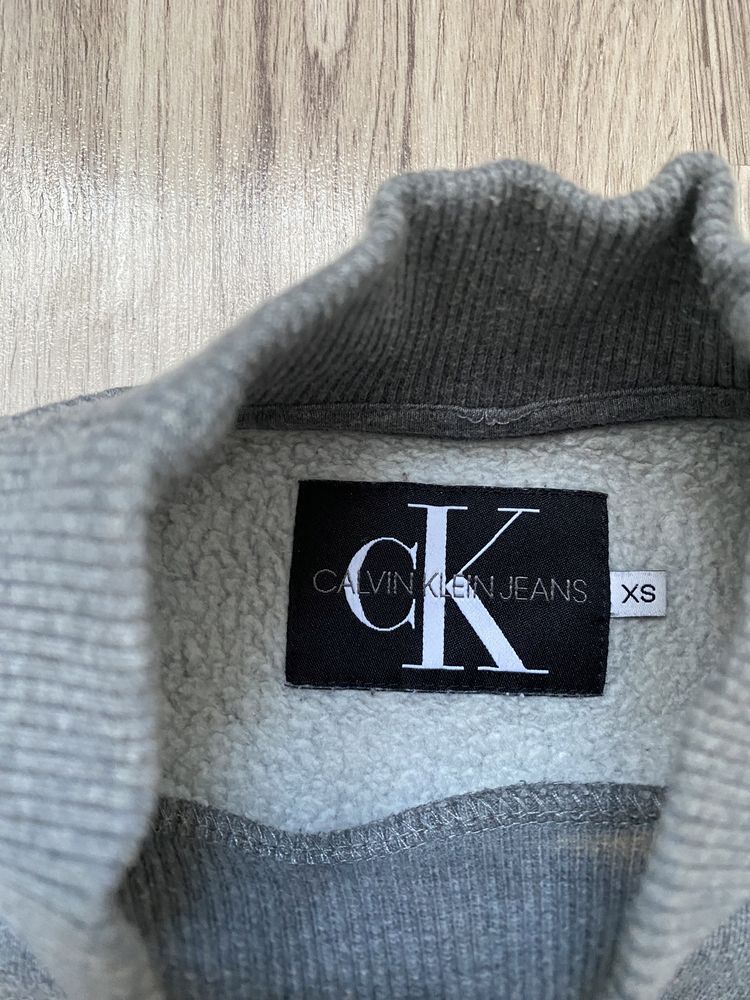 Bluza szara CK Calvin Klein jeans 34 XS