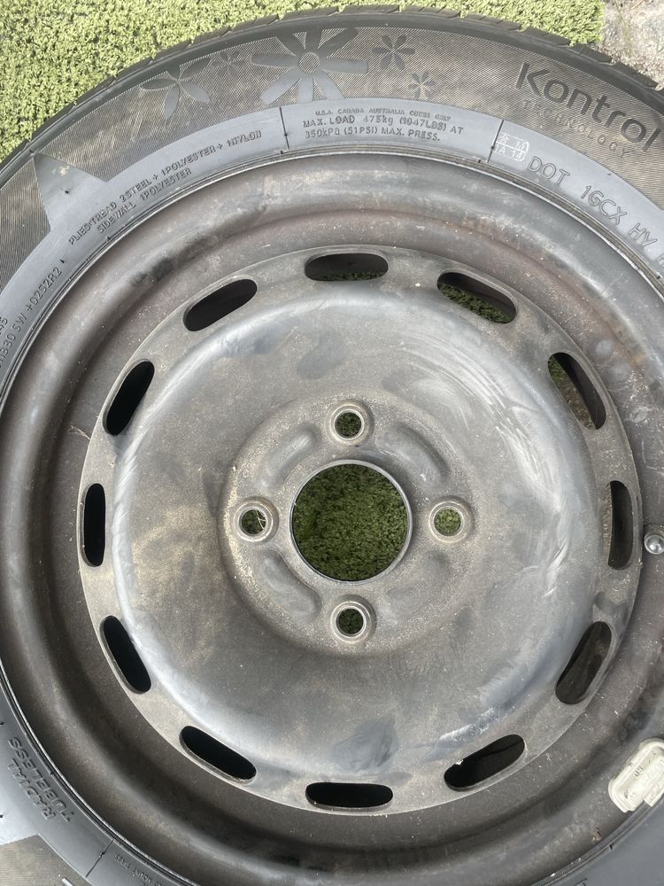 Диски 4/100 шини 175/65/14 Hankook