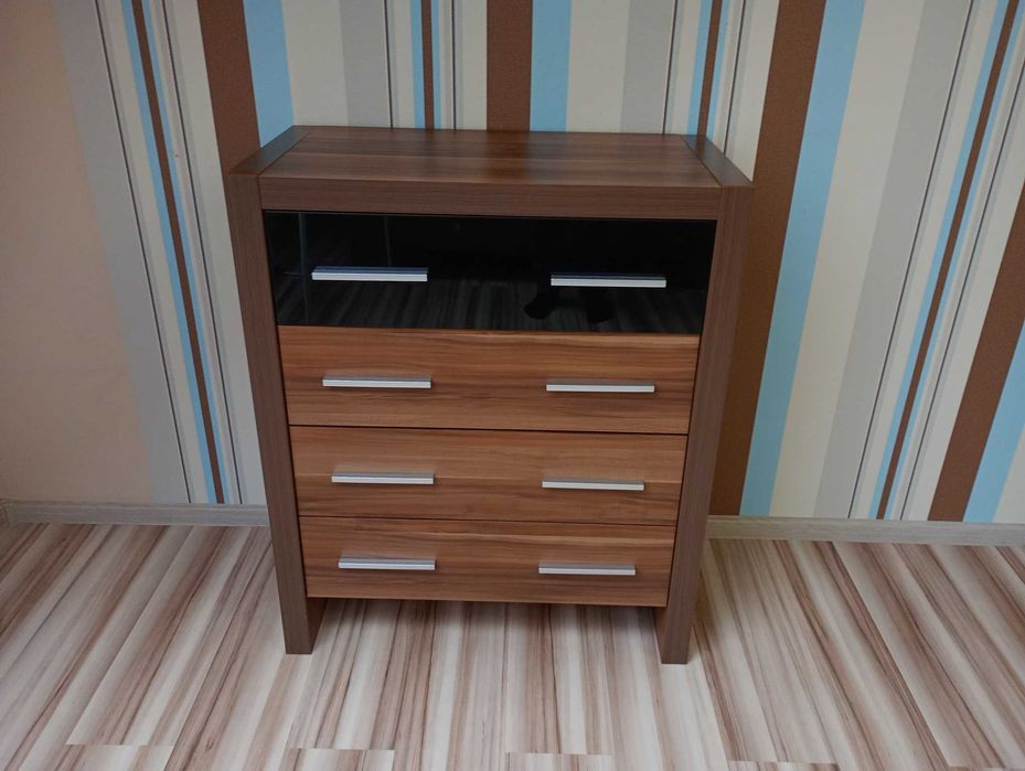 Meble do sypialni łóżko 160x200 cm szafki nocne komoda