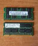 2GB RAM DDR2 1x 2GB ram do laptopa sodimm Samsung 555