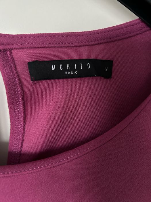 Rózowa sukienka plisa M/L