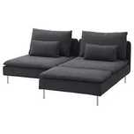 SÖDERHAMN Sofa 2-osobowa z szezlongiem, Transport Gratis, Różne kolory