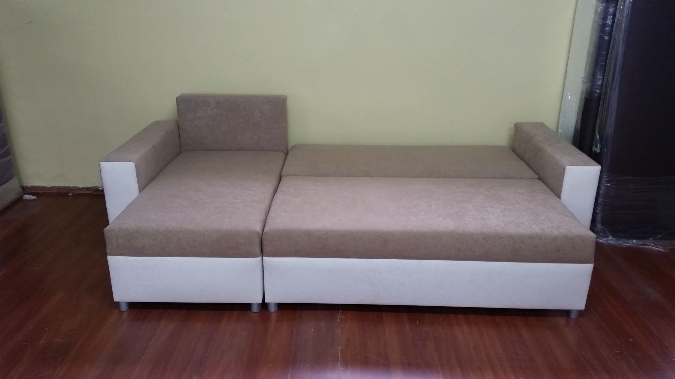Naroznik Kanapa Sofa z Funkcja Spania