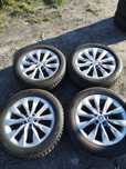 Komplet kół zimowych 5x112 Skoda Enyaq ID4 Kodiaq 235/55/19 Goodyear