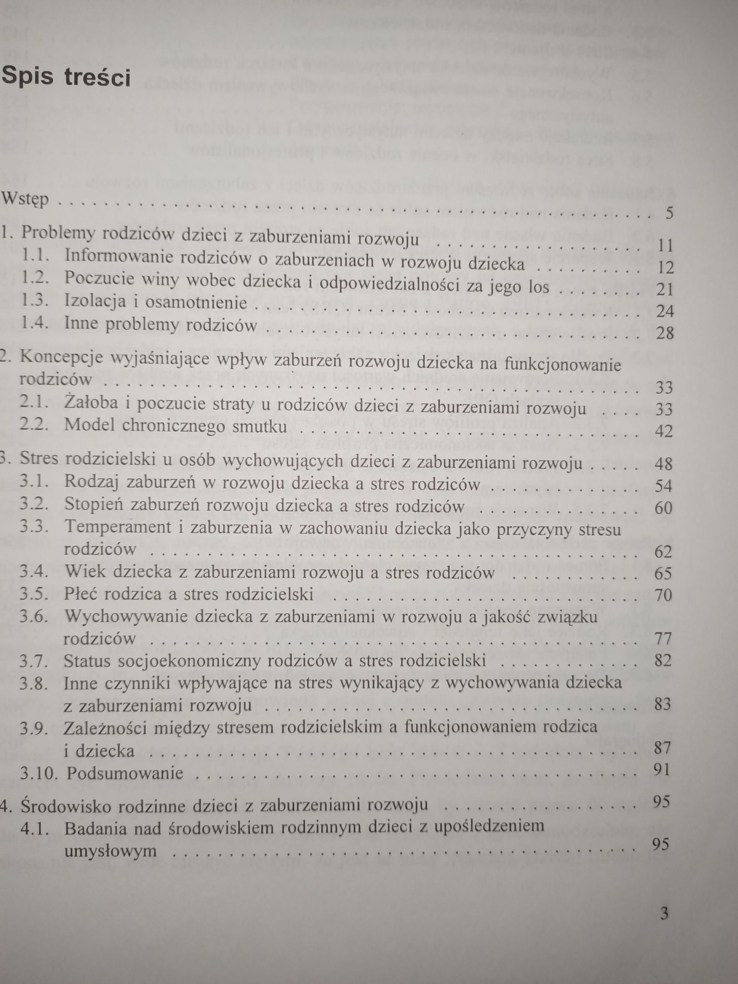 Psychologiczne problemy rodziców dzieci z zaburzeniami rozwoju Pisula