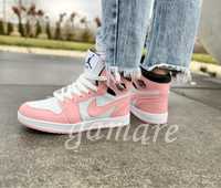 Nike air Jordan 1 różowe damskie buty jordan nowe sneakersy za kostkę