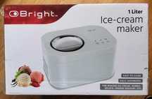 Maszynka do wyrabiania lodów Ice-cream maker (automat) 1l Bright -Jula