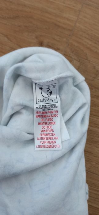 Body na krótki rękaw 3-6 mc