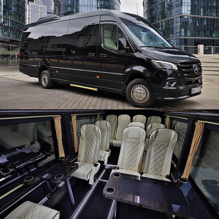 Wynajem limuzyn i busów z kierowcą*Transport VIP*Przewóz osób*Mercedes