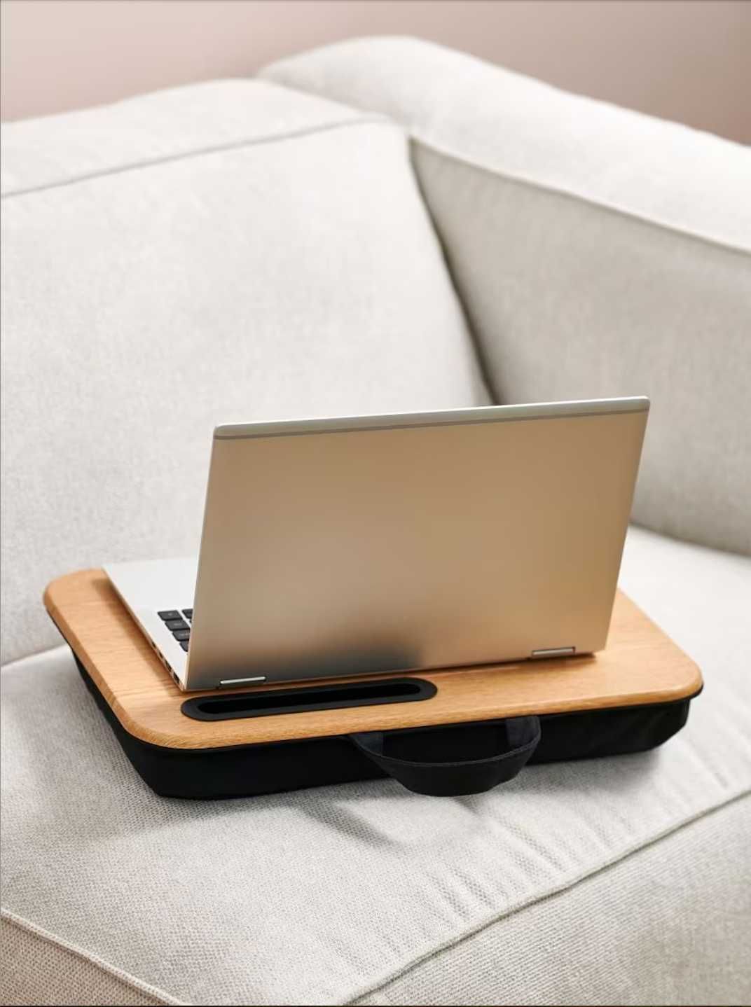 Podstawka na laptopa bambusowa lekka 44x30cm do łóżka kanapy dom biuro