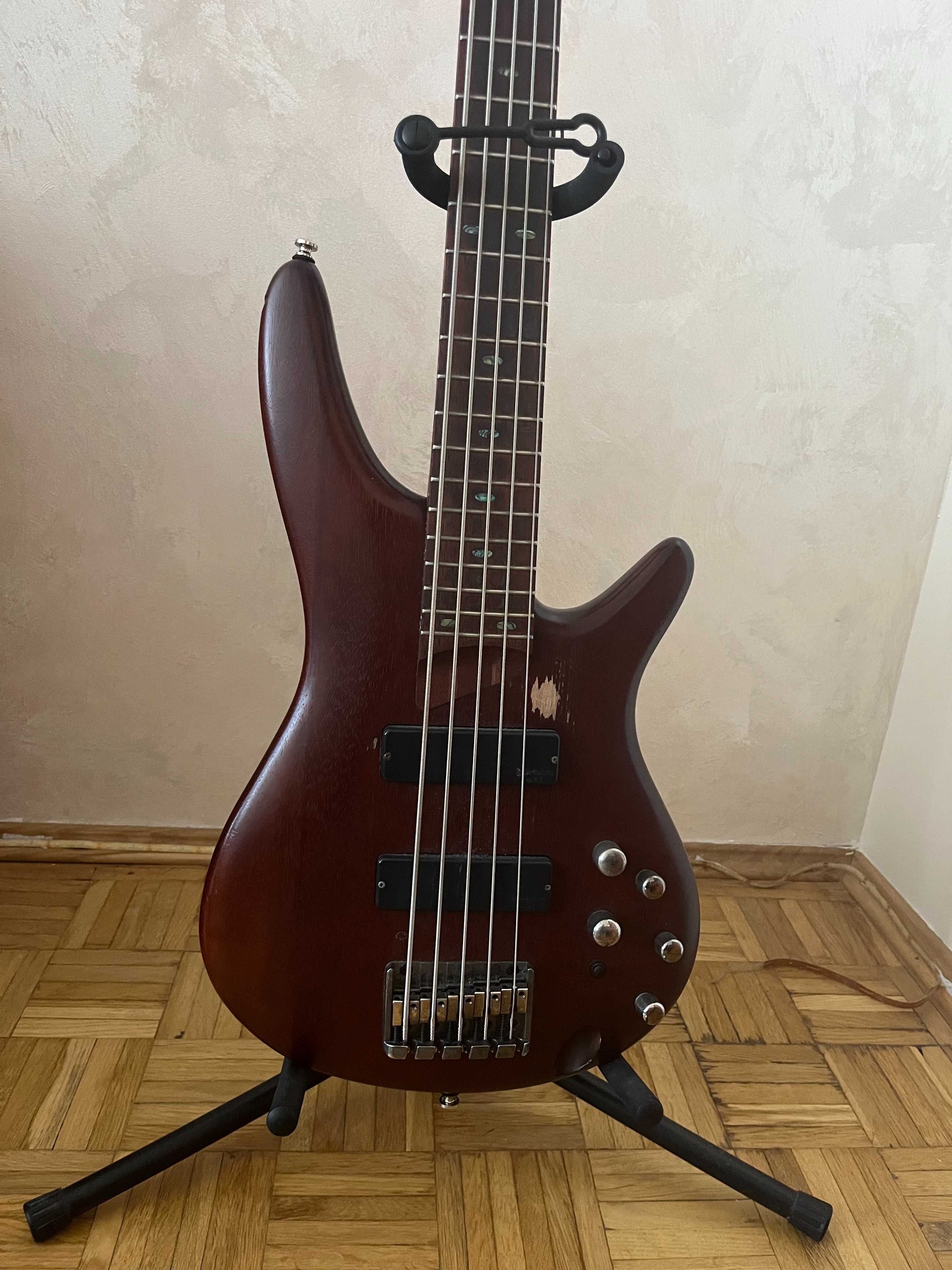 Gitara Basowa Ibanez SR505 – Wyregulowana, Gotowa do Gry!