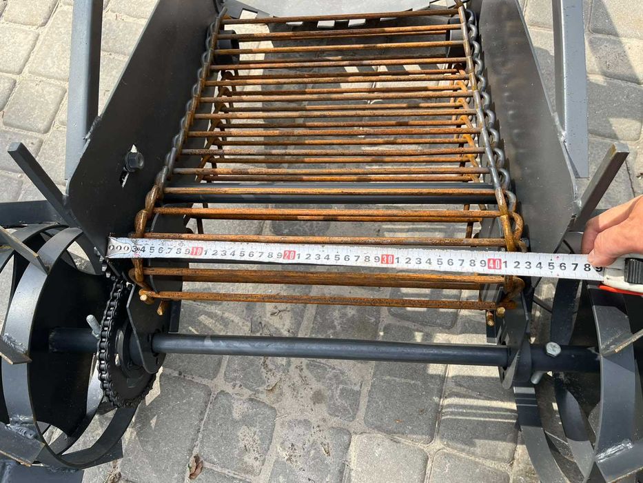 Картоплекопач копалка транспортерний для мотоблока. Покращений.