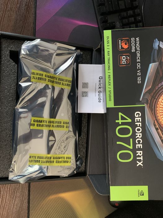 Відеокарта GIGABYTE GeForce RTX 4070