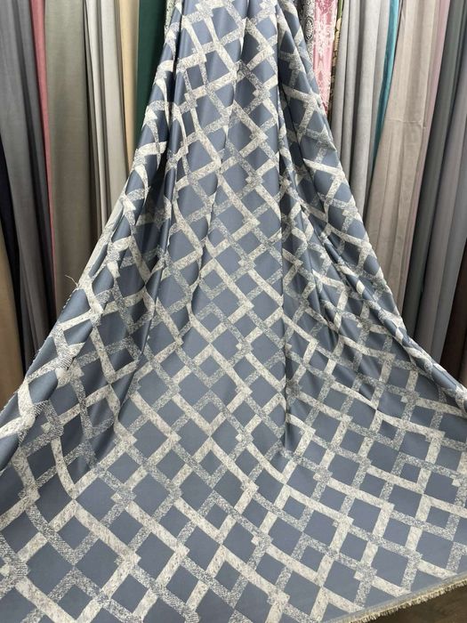 Штора корона льон блекаут тюль софт бамбук штори комплекти тюлі фатин