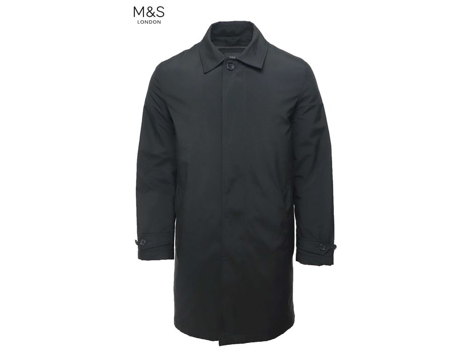 Чоловічий якісний тренч плащ М&S London оригінал [ M-L ]