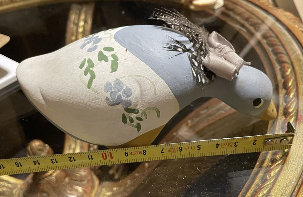 Patos decorativos em  ceramica
