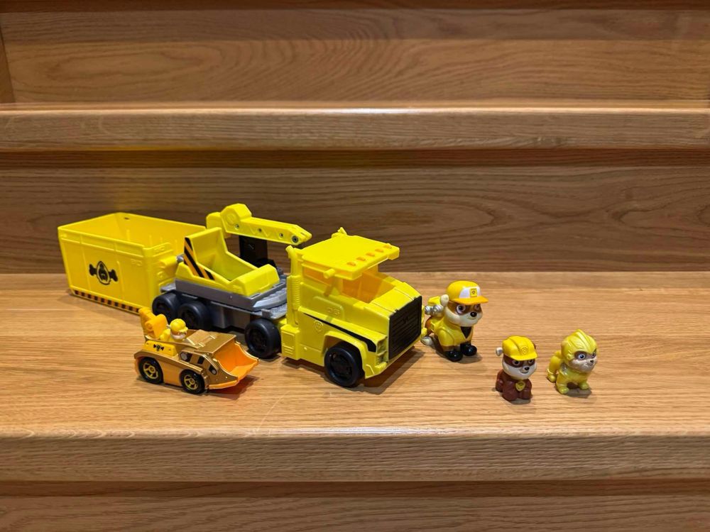 Zestaw Rubble psi patrol paw patrol