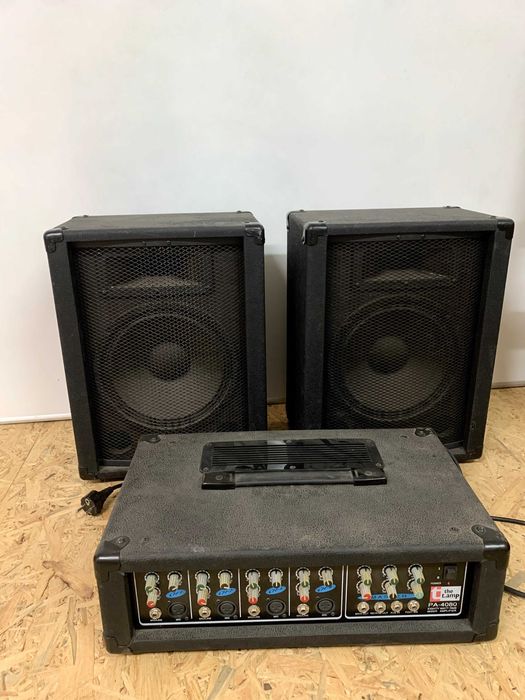zestaw nagłośnieniowy THE T.AMP PA 4080