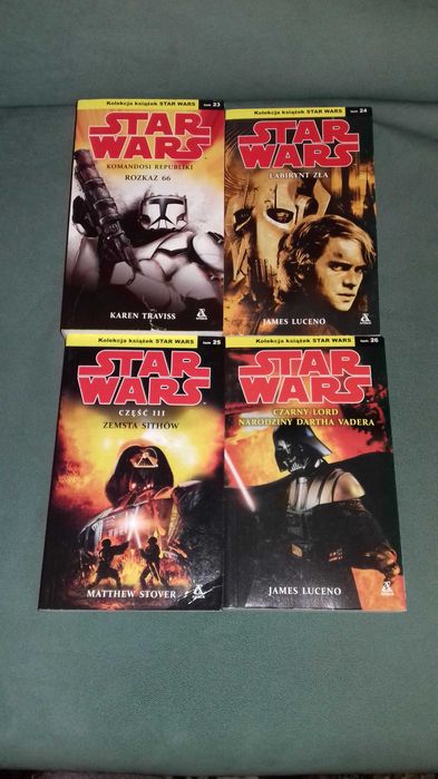 Kolekcja Star Wars 18-26 Narodziny Dartha Vadera Zemsta Sithów itd.