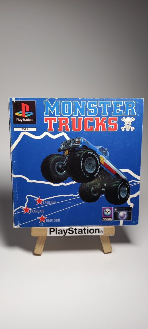 Monster Trucks instrukcja książeczka manual ps1 psx PsOne PlayStation1